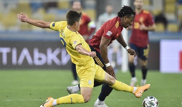 Украина - Испания, УАФ