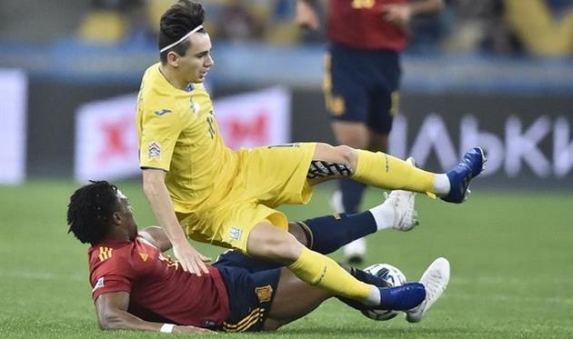 Украина — Испания, фото ФК Динамо Киев