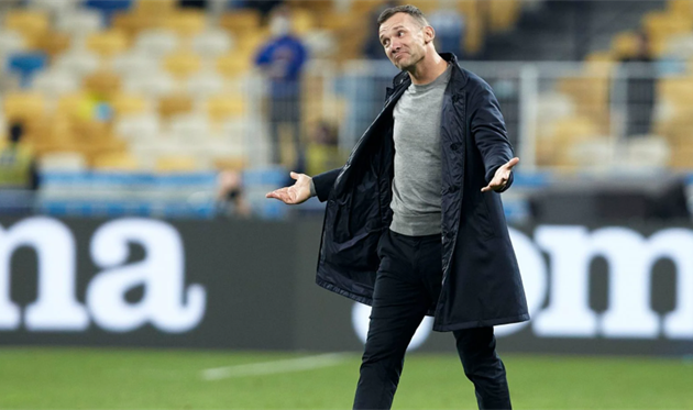 Андрей Шевченко, УАФ