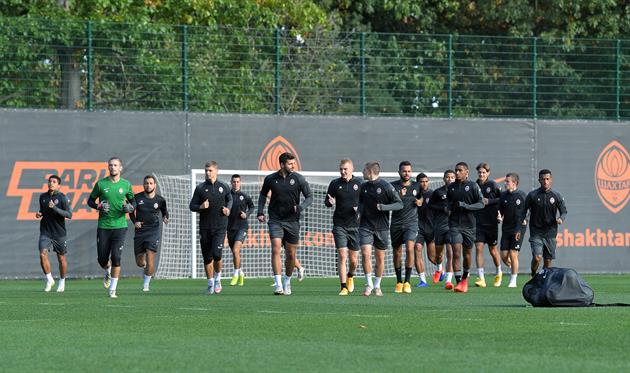 Футболисты Шахтера, фото ФК Шахтер Донецк