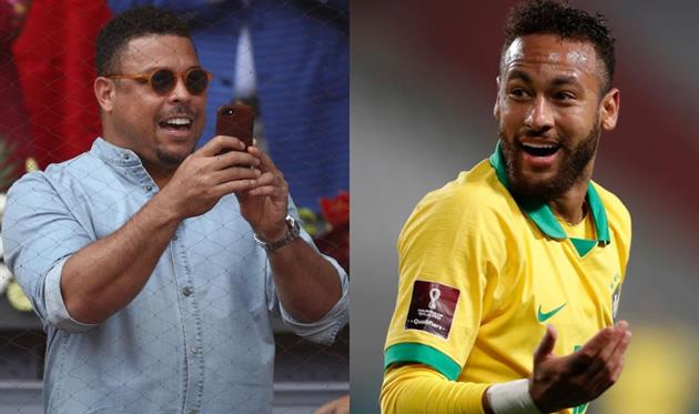 Роналдо и Неймар, Getty Images