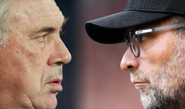 Анчелотти и Клопп, getty images