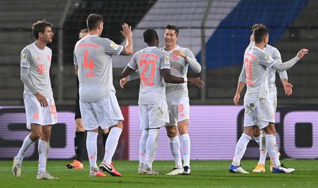 Игроки Баварии, getty images