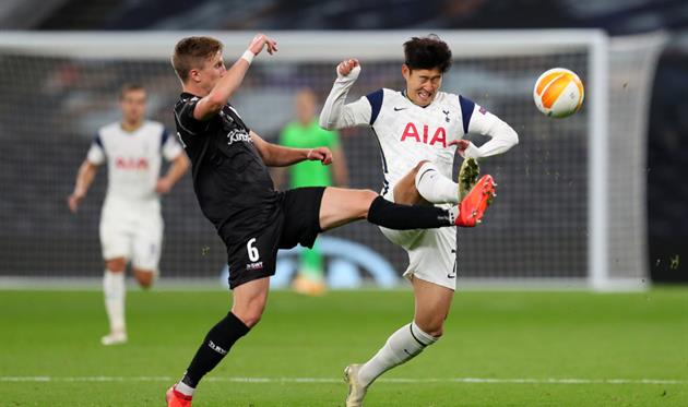 Группа J. Тоттенхэм разгромил ЛАСК, Антверпен обыграл Лудогорец