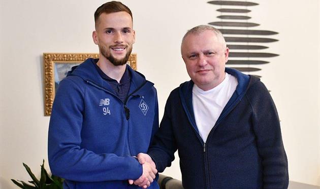 Томаш Кедзера и Игорь Суркис, фото Динамо