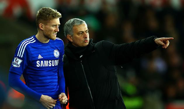 Шюррле и Моуриньо, Getty Images