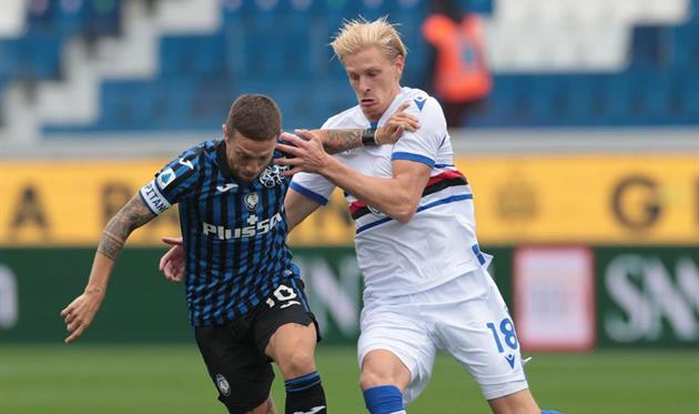 Аталанта уступила на своем поле Сампдории