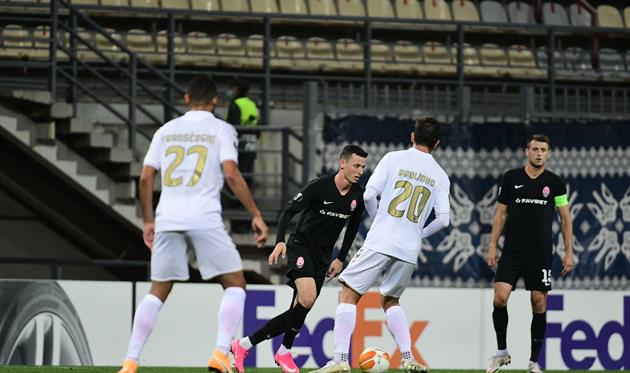 Заря - Брага, фото ФК Заря Луганск