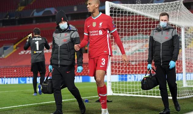 Фабиньо в матче против Мидтьюланда, Getty Images