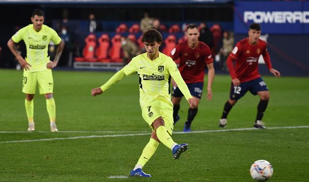 Атлетико на выезде обыграл Осасуну