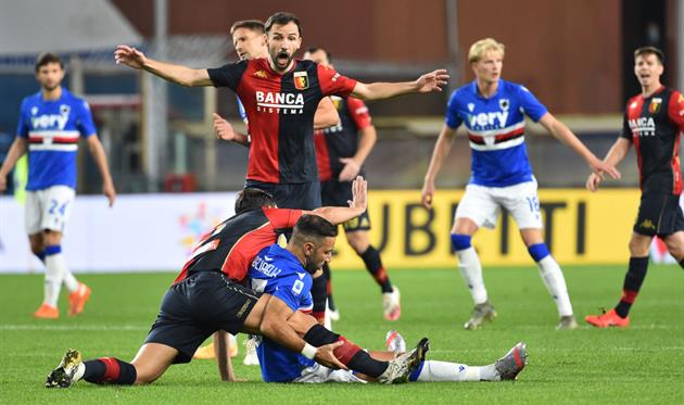 Сампдория - Дженоа, Getty Images