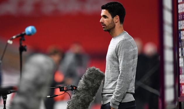 Артета: Выступление каждого игрока Арсенала сегодня было на высоте