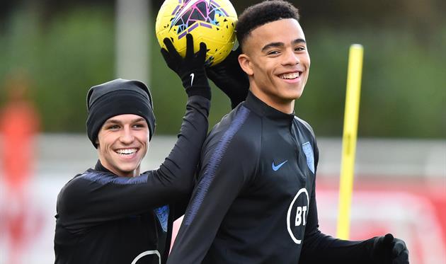 Фил Фоден и Мейсон Гринвуд, Getty Images