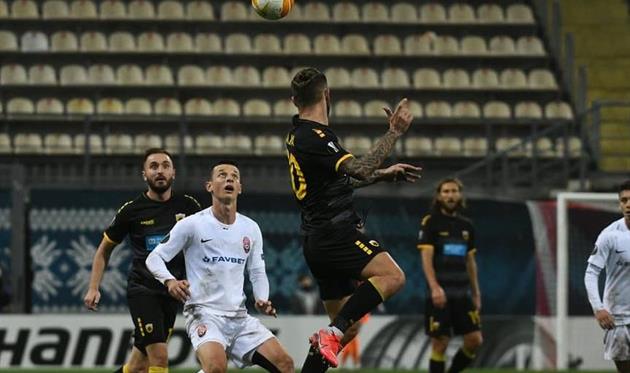 Заря — АЕК Афины 1:4 Видео голов и обзор матча