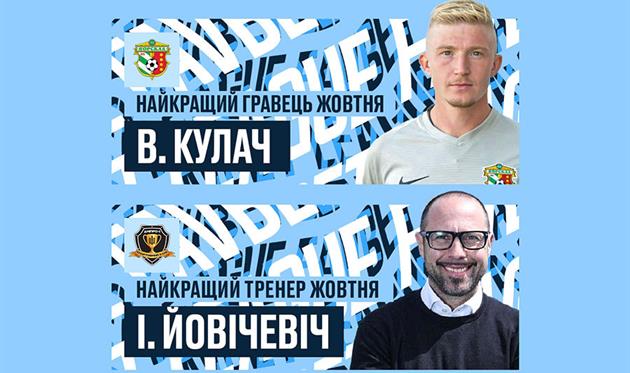 Кулач и Йовичевич — лучшие игрок и тренер октября