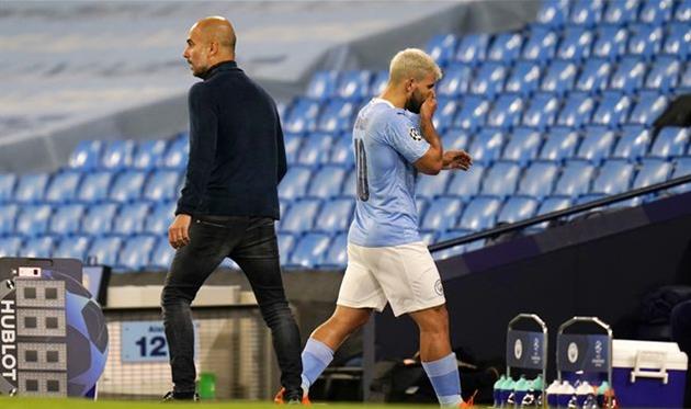 Хосеп Гвардиола (слева) и Кун Агуэро (справа), Getty Images