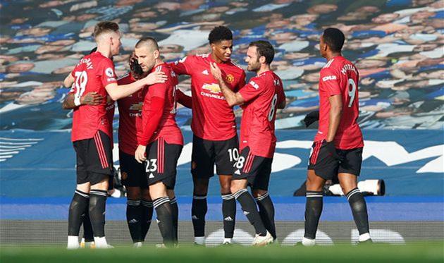 манчестер юнайтед обыграл эвертон, getty images