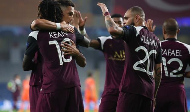 Радость игроков ПСЖ, Getty Images