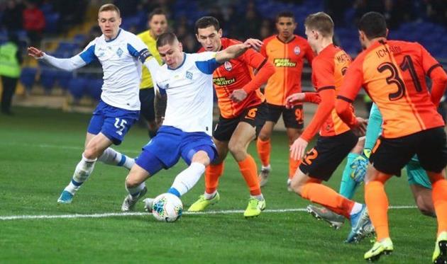 Динамо — Шахтер: прямая трансляция матча