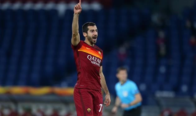 Хет-трик Мхитаряна принес Роме победу над Дженоа