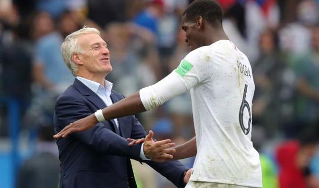 Дидье Дешам и Поль Погба, Getty Images