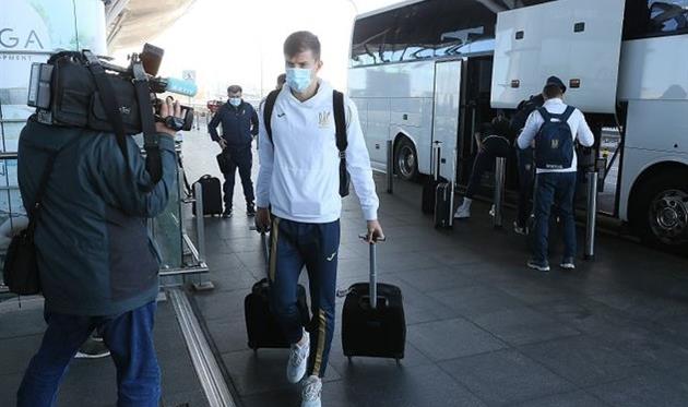 Сборная Украины отправилась в Польшу, фото УАФ