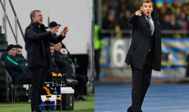 Сергей Ребров и Андрей Шевченко, Getty Images