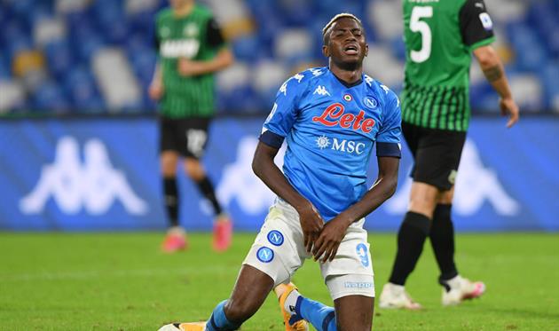 Осимхен выбыл на несколько недель