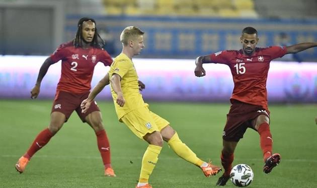 Швейцария - Украина, УАФ