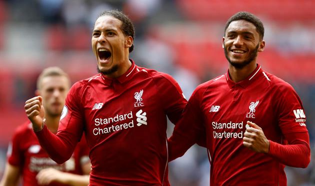 Вирджил Ван Дейк и Джо Гомес, Getty Images