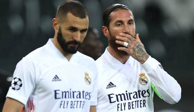 Серхио Рамос (справа), Getty Images