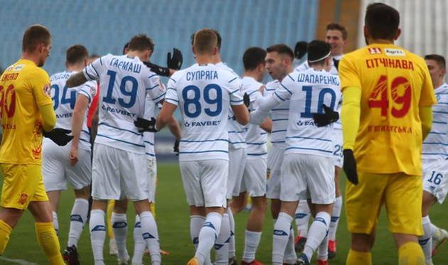 динамо одержало победу над ингульцом, фото фк динамо