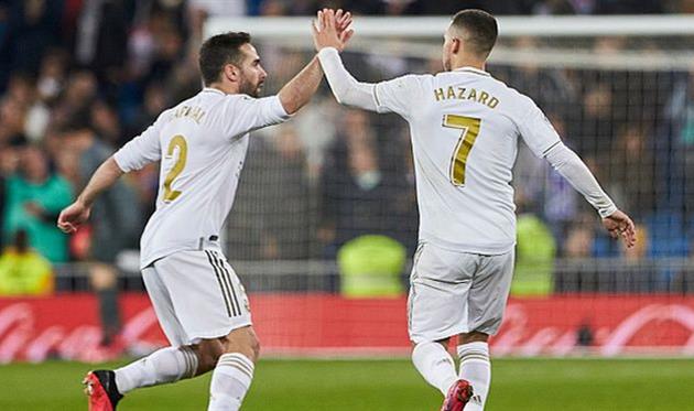 дани карвахаль и эден азар, getty images