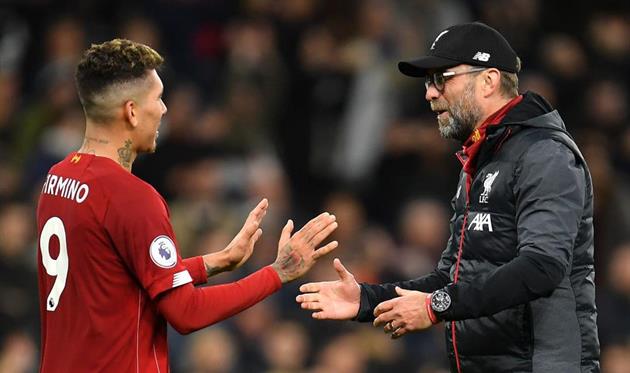 Роберто Фирмино и Юрген Клопп, Getty Images