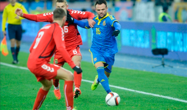 Николай Морозюк в сборной Украины, УАФ