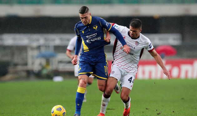 Верона - Кальяри, Getty Images