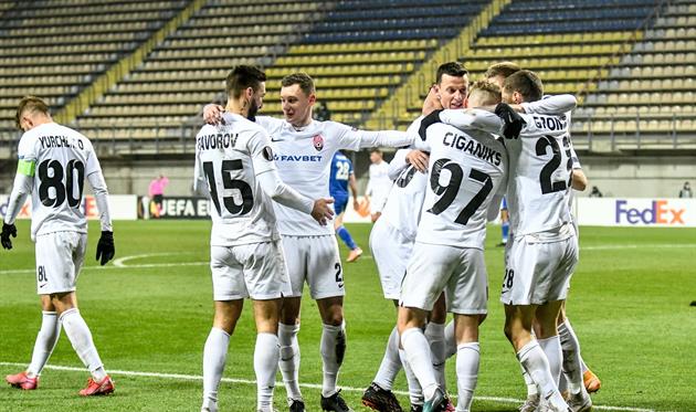 Футболисты Зари, фото ФК Заря Луганск