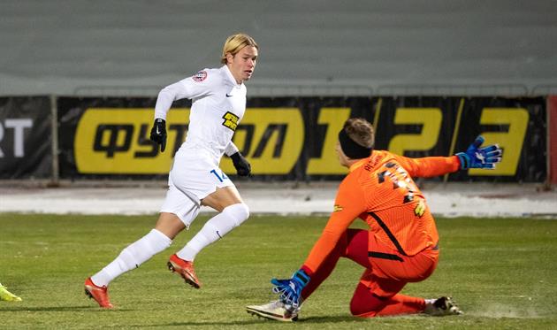 Михаил Мудрик в матче против Ворсклы, ФК Десна Чернигов