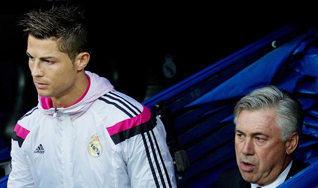 Криштиану Роналду и Карло Анчелотти, Getty Images