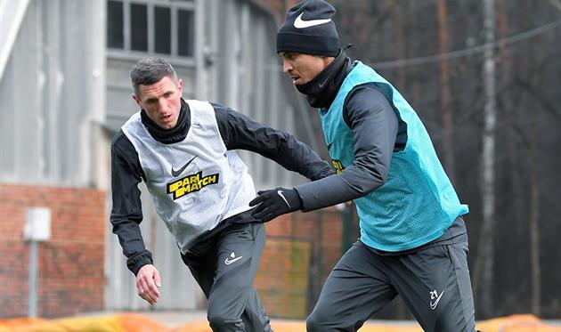 Сергей Кривцов и Алан Патрик, фото Шахтер