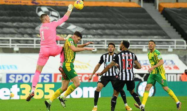 Ньюкасл - Вест Бромвич, Getty Images