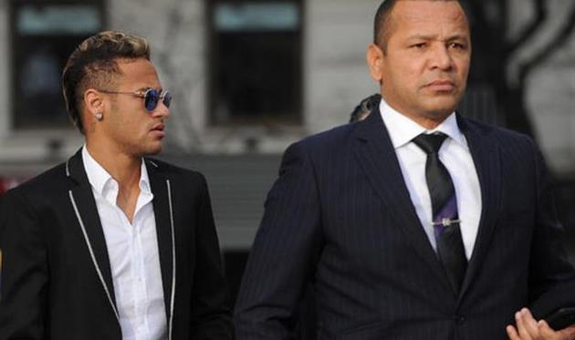 Неймар да Силва старший (справа)