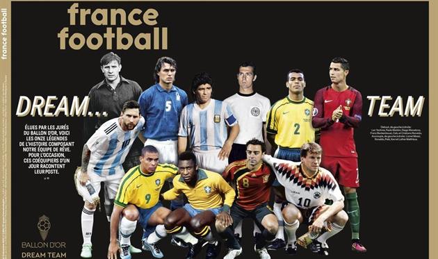 Сборная всех времен по версии France Football