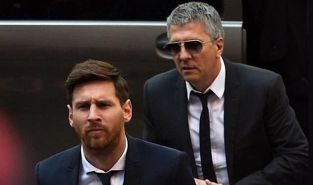 Лионель Месси с отцом, Marca