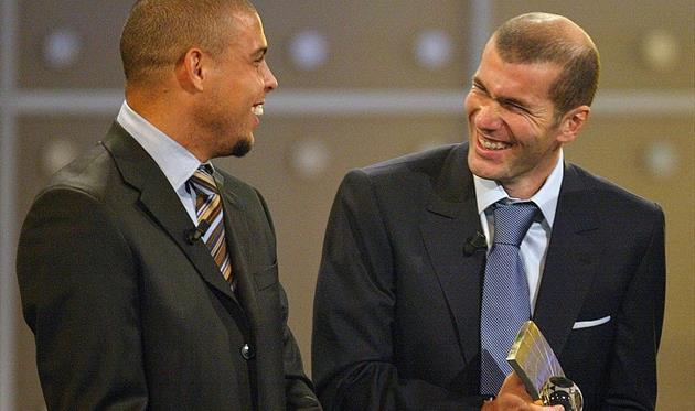 Роналдо и Зидан, Getty Images