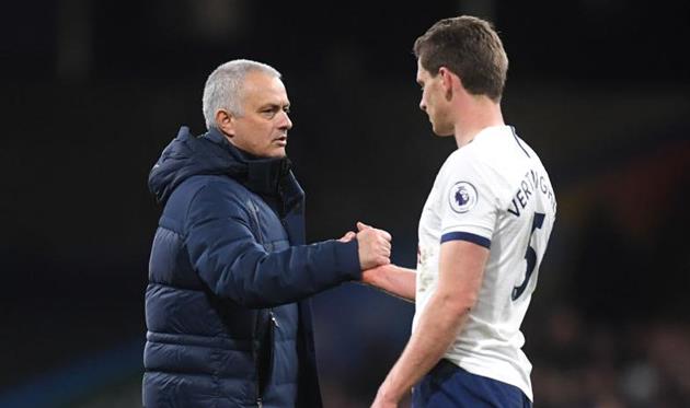 Моуриньо и Вертонген, Getty Images