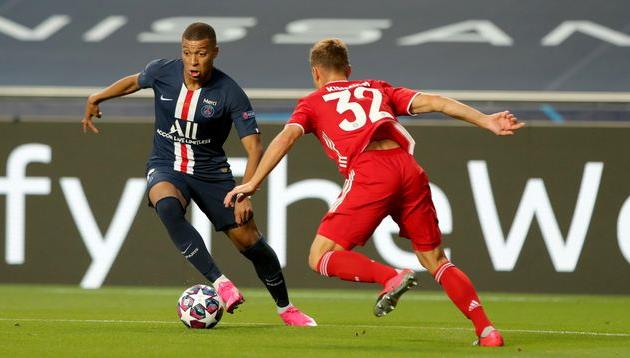 Килиан Мбаппе в финале Лиги чемпионов-2019/20 против Баварии, Getty Images