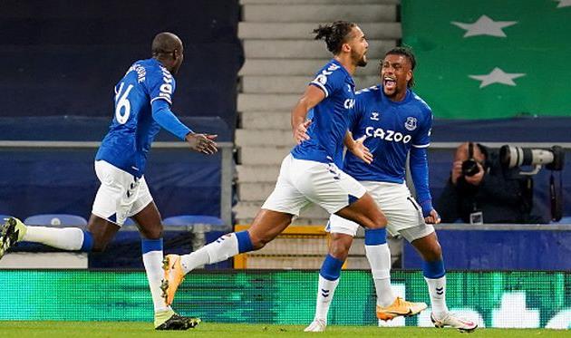 радость игроков эвертона, getty images