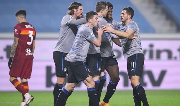 аталанта оказалась сильнее ромы, getty images