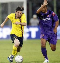 Месси против Мело, фото Reuters